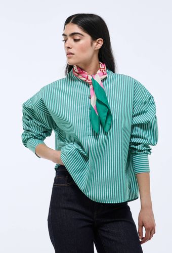 Blouse manches longues rayée en coton BIO GOTS - MONOPRIX - Modalova