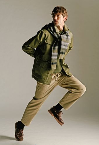 Veste à poches doublée, en coton - MONOPRIX - Modalova