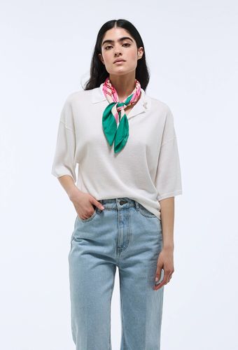 Polo manches courtes métallisé - MONOPRIX - Modalova