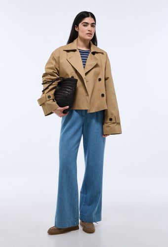 Trench court contenant du coton - MONOPRIX - Modalova