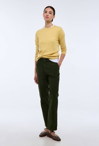 Pantalon en velours droit en coton BIO GOTS - MONOPRIX - Modalova