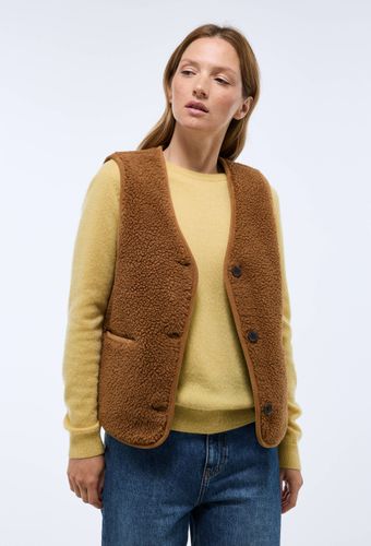 Veste matelassée réversible sans manches avec doublure imprimée - MONOPRIX - Modalova
