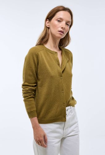 Cardigan col rond en cachemire - MONOPRIX PREMIUM - Modalova