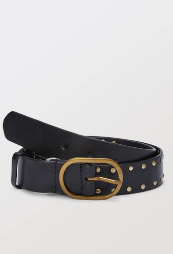 Ceinture à clous 3,5cm en cuir - MONOPRIX - Modalova