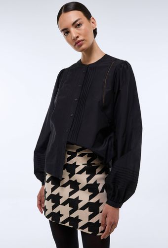 Blouse manches longues contenant de la soie - MONOPRIX - Modalova