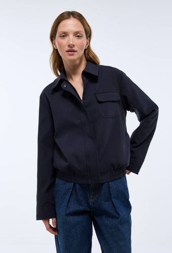 Veste unie contenant du coton - MONOPRIX - Modalova