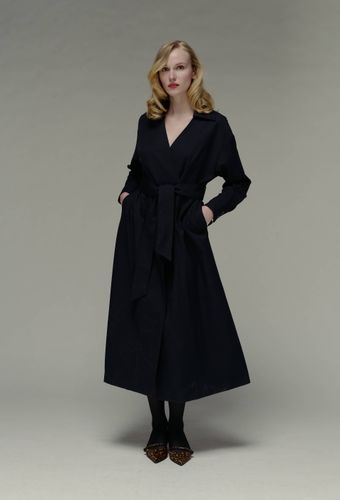 Robe manches longues ceinturée - MONOPRIX - Modalova