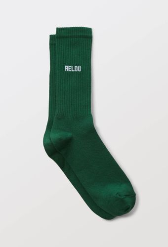 Chausettes en coton à texte Relou"" - FELICIE AUSSI - Modalova