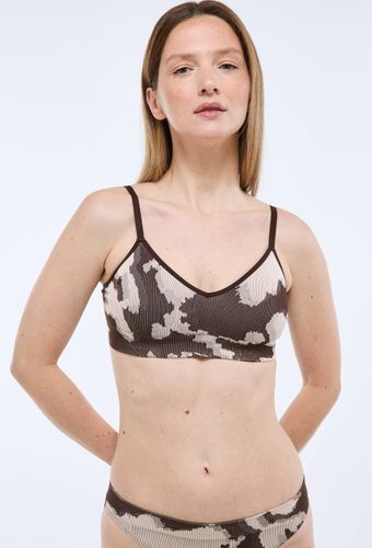 Brassière sans coutures LOLA motif jacquard - MONOPRIX - Modalova