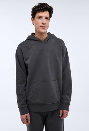 Sweat molleton manches longues à capuche en coton BIO - MONOPRIX - Modalova