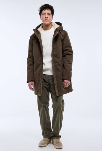 Parka à capuche déperlante en coton - MONOPRIX - Modalova