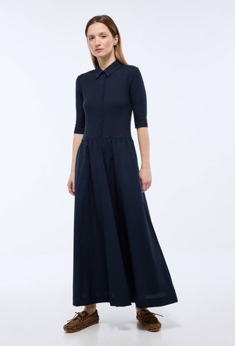 Robe polo uni en coton BIO GOTS - MONOPRIX - Modalova