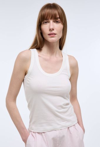 Débardeur uni en coton bio GOTS - MONOPRIX - Modalova