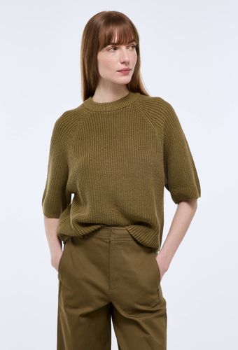 Pull manches courtes uni - MONOPRIX - Modalova
