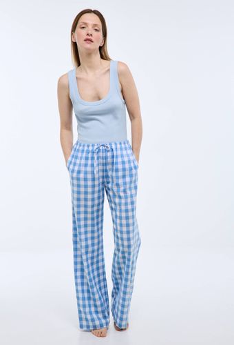 Pantalon rayé en popeline de coton BIO GOTS - MONOPRIX - Modalova