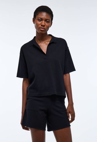 Short uni en maille de coton - MONOPRIX - Modalova