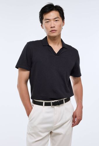 Polo manches courtes en coton slub - MONOPRIX - Modalova