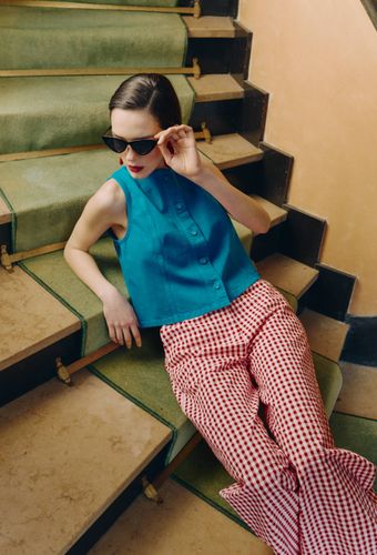 Top sans manches uni en coton BIO GOTS - MONOPRIX - Modalova