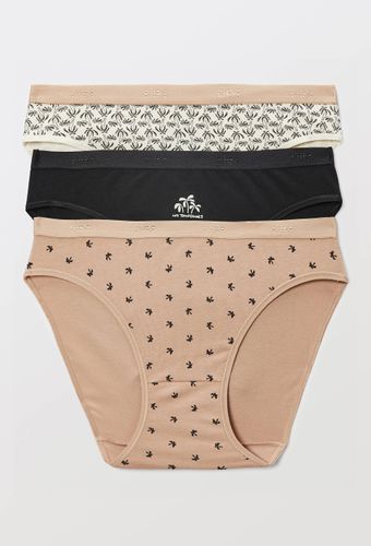Lot de 3 boxers fantaisie en coton POCKET - DIM - Modalova
