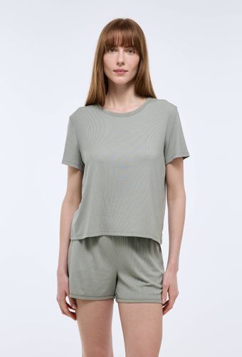 Short en modal et détails en mesh - MONOPRIX - Modalova