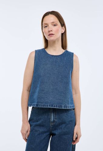 Top sans manches jean en coton BIO GOTS - MONOPRIX - Modalova