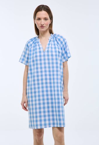 Chemise de nuit vichy en coton bio GOTS - MONOPRIX - Modalova