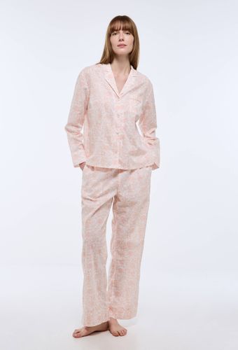 Pyjama rayé à manches longues en coton BIO - MONOPRIX - Modalova