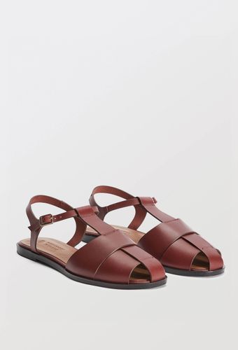 Sandales en cuir - MONOPRIX PREMIUM - Modalova