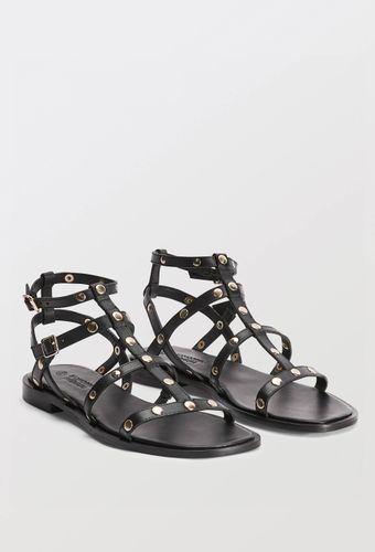 Sandales cloutées en cuir - MONOPRIX PREMIUM - Modalova