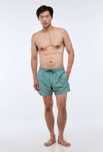 Short de bain à rayures en polyester recyclé - MONOPRIX - Modalova