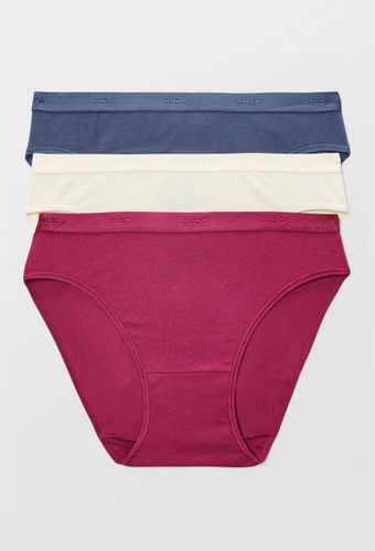 Lot de 3 slips en coton ECO DIM - DIM - Modalova