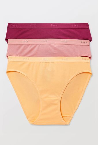 Lot de 3 slips en coton ECO DIM - DIM - Modalova