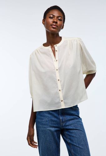 Blouse manches longues en coton BIO GOTS - MONOPRIX - Modalova