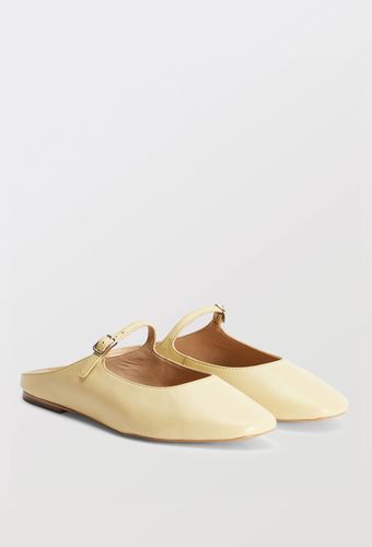 Mules à bride en cuir - MONOPRIX PREMIUM - Modalova