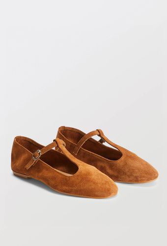 Salomés double brides en cuir - MONOPRIX PREMIUM - Modalova