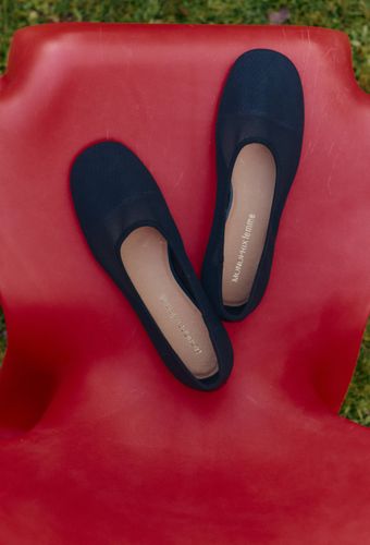 Ballerines en résille - MONOPRIX - Modalova
