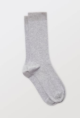 Paire de chaussettes unies en coton - MONOPRIX - Modalova