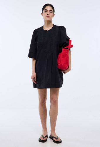 Robe midi unie en coton BIO GOTS - MONOPRIX - Modalova