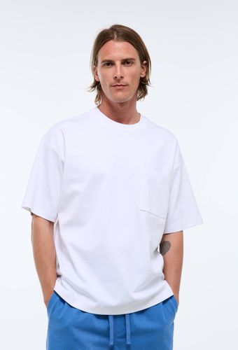 T-shirt manches courtes interlock en coton bio GOTS - MONOPRIX - Modalova