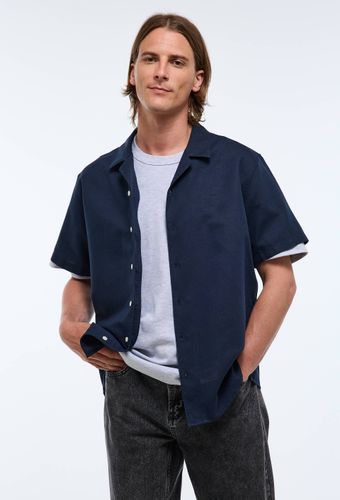 Chemise manches courtes en lin / coton - MONOPRIX - Modalova