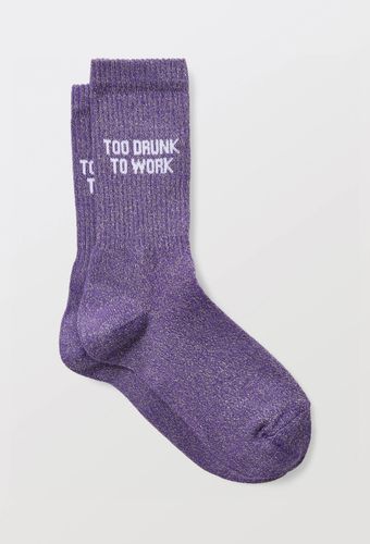 Paire de chaussettes à message - FELICIE AUSSI - Modalova