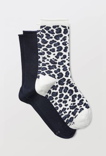 Le lot de 2 chaussette - BLEU FORET - Modalova