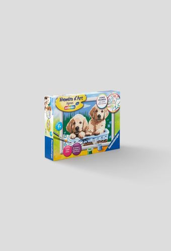 EXCLU WEB] Numéro d art - Adorables chiots - Ravensburger - Modalova
