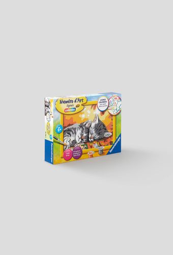 EXCLU WEB] Numéro d art - Deux chatons couchés - Ravensburger - Modalova