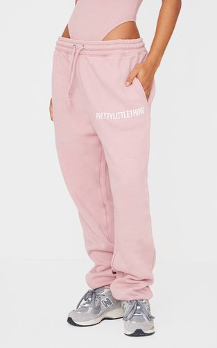Light Pink Joggers Taille Haute Avec Revers | Taille XS - PrettyLittleThing - Modalova