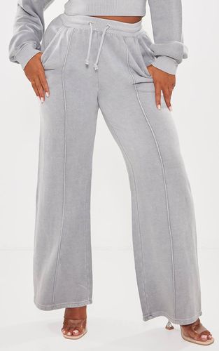 Light Grey Jogging Large À Détails De Coutures En Molleton Shape | Taille 42 - PrettyLittleThing - Modalova