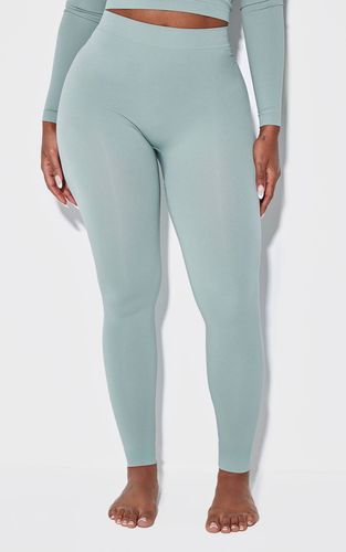 Sage Green Legging Taille Haute Sculptant Shape | Taille XS - PrettyLittleThing - Modalova