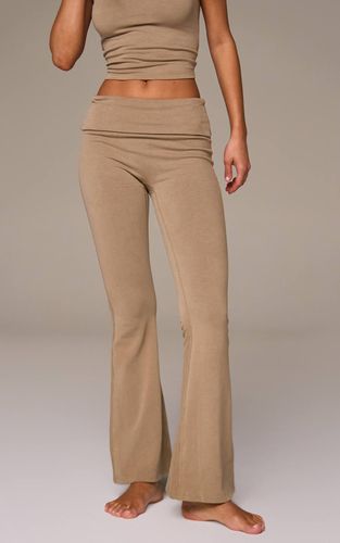 Sage Pantalon De Yoga En Coton Doux Mélange Prune Profond | Taille XL - PrettyLittleThing - Modalova