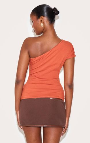 Haut Asymétrique À Une Épaule | Taille 32 - PrettyLittleThing - Modalova