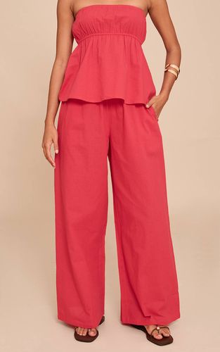 Tomato Red Pantalon Fluide À Jambes Larges | Taille 34 - PrettyLittleThing - Modalova